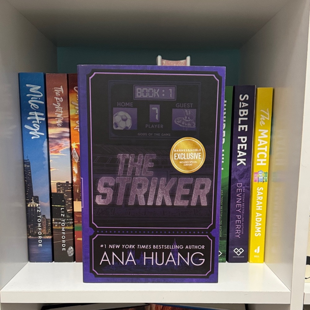 The Striker by Ana Huang (Barnes and noble edition with art)